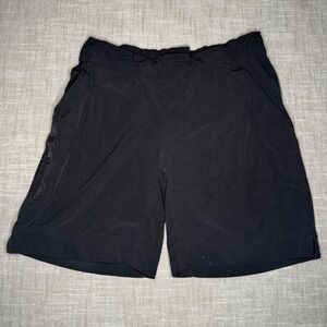 Zoic Mens Black Mountain Biking Shorts Size XS Zipper Pockets Elastic Waist